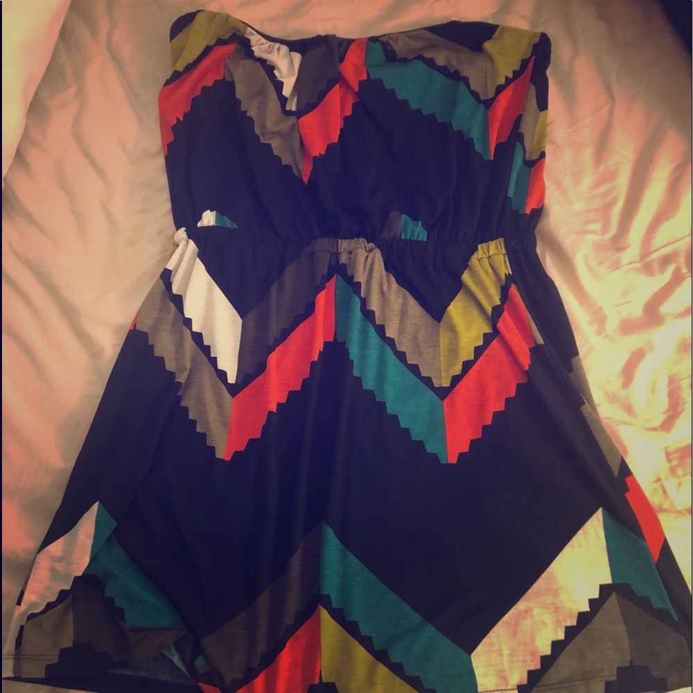 Strapless dress